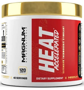 Magnum Nutraceuticals Heat Accelerated Fat Burner Caps|Fat Burner|Mass For Life|