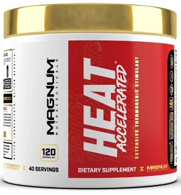 Magnum Nutraceuticals Heat Accelerated Fat Burner Caps|Fat Burner|Mass For Life|