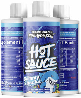 Pump Sauce Hot Sauce White Cherry Slushy|Muscle Pumps|Mass For Life|