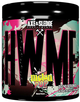 Axe & Sledge HWMF Pre-Workout High-Stimulant Sour Citrus|Pre Workout|Mass For Life|