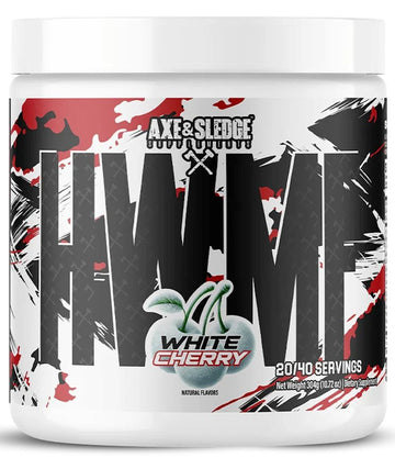 Axe & Sledge HWMF Pre-Workout High-Stimulant Sour Citrus|Pre Workout|Mass For Life|