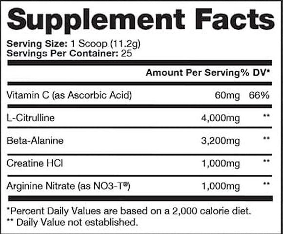 ProSupps Hyde Max Pump|Pre Workout|Mass For Life|