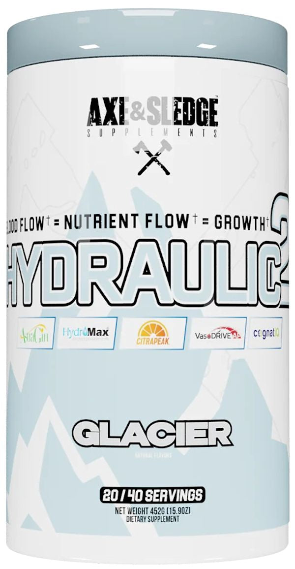 Axe & Sledge Hydraulic V2 Non- Stim Pre-Workout Glacia