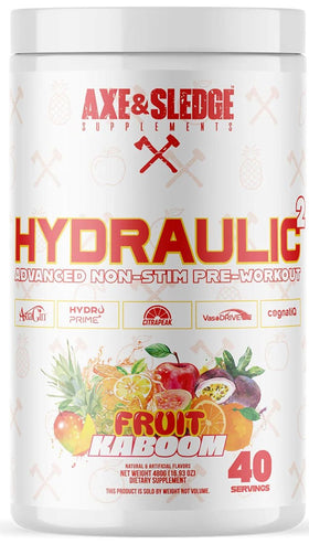 Axe & Sledge Hydraulic V2 Non- Stim Pre-Workout|Pre-Workout|Mass For Life|