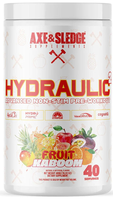 Axe & Sledge Hydraulic V2 Non- Stim Pre-Workout (Copy)|Pre-Workout|Mass For Life|