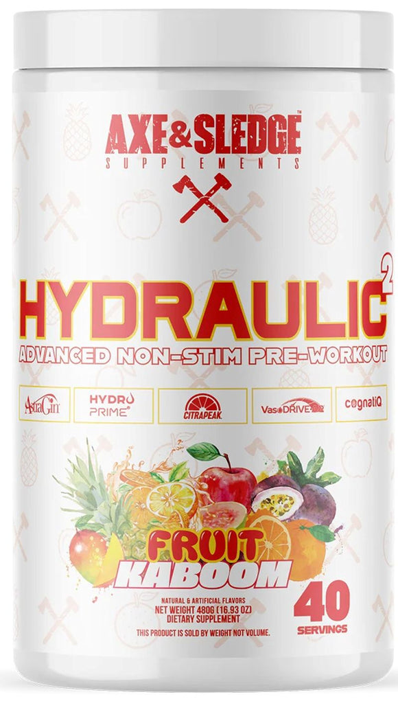 Axe & Sledge Hydraulic V2 Non- Stim Pre-Workout|Pre-Workout|Mass For Life|