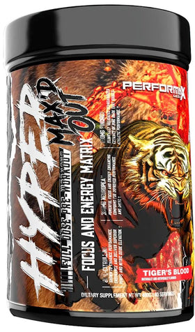 Performax Labs HyperMax'D Out 40 Servings|Pre-Workout|Mass For Life|