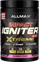 Allmax Impact Igniter Xtreme 2.0 New Formula Bubblegum (Copy)|Pre-Workout|Mass For Life|