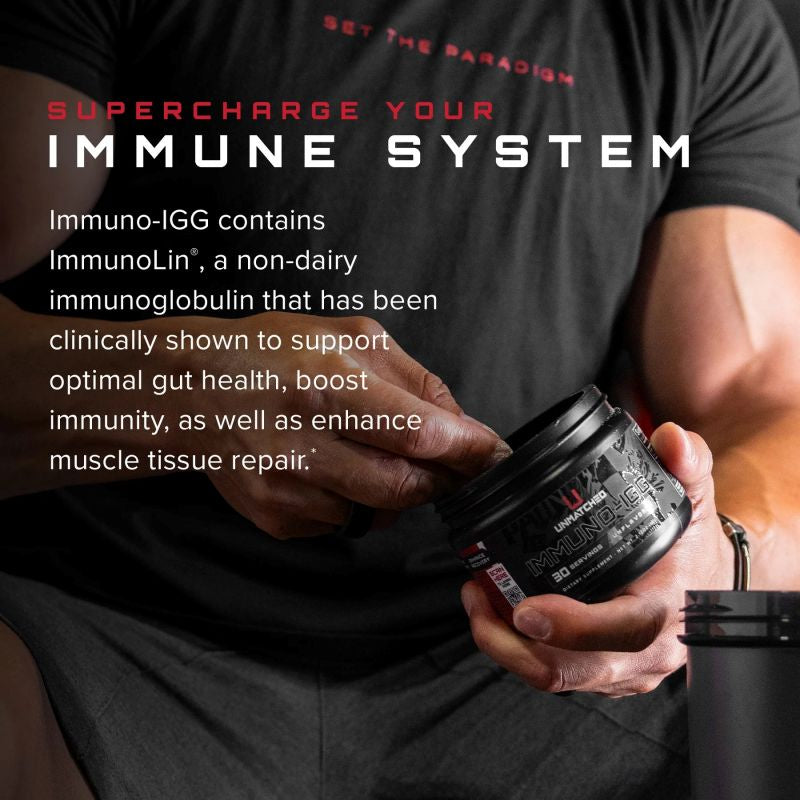 Unmatched Supps Immuno-IGG 30 Serving|Mass For Life|Immune Health
