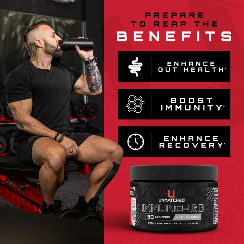 Unmatched Supps Immuno-IGG 30 Serving|Mass For Life|Immune Health