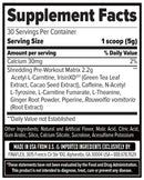 FinaFlex INCINR8 HARDCORE Shedding Super Pre Workout|Pre-Workout|Mass For Life|