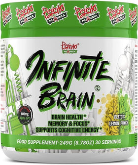 Psycho Pharma Infinite Brain Pre-Workout 30 servings|Pre-Workout|Mass For Life|