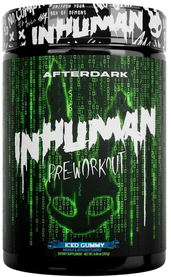 AfterDark Supplements Inhuman Pre-Workout|Pre-Workout|Mass For Life|