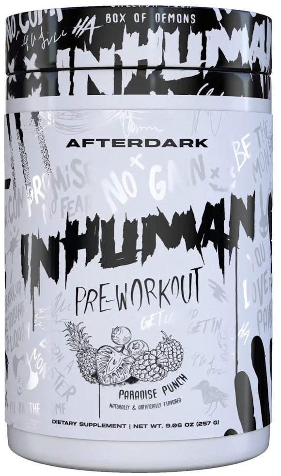 AfterDark Supplements Inhuman Pre-Workout|Pre-Workout|Mass For Life|