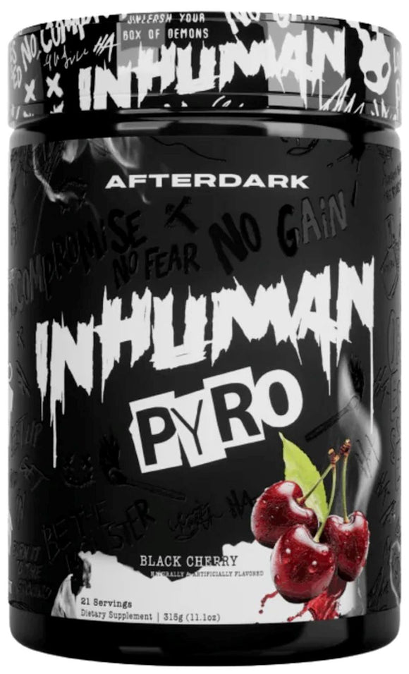 Afterdark Supplements Inhuman Pyro|Pre Workout|Mass For Life|