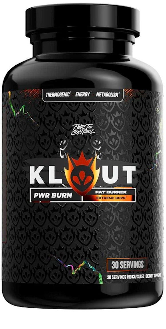 Klout PWR Burn 90 caps|Fat Burner|Mass For Life|