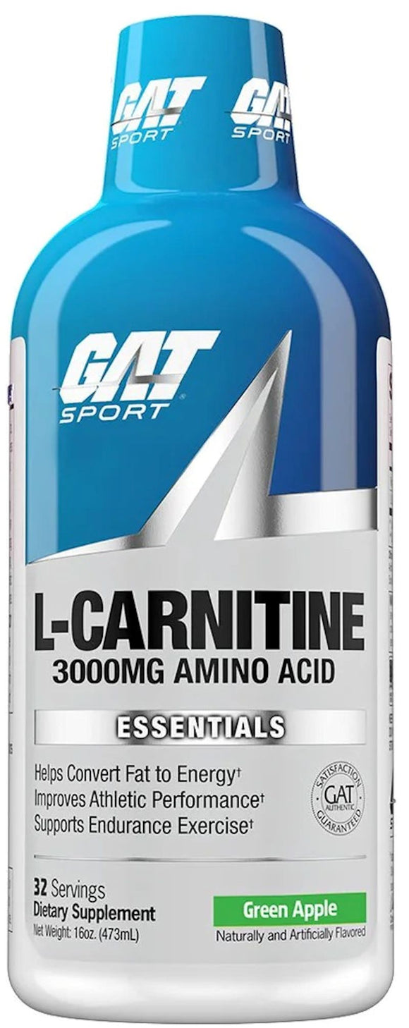 GAT Sport L-Carnitine Liquid 16 oz|Carnitine|Mass For Life|