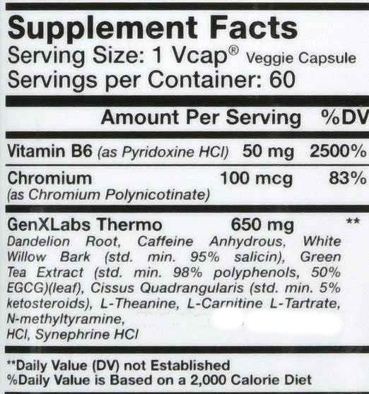 GenXLabs Lean 700 ShredAbol Fat Burner|Mass For Life|Weight loss