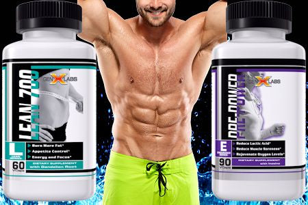 GenXLabs Lean 700 + FREE Pre Power - Limited Time Offer|Fat Burner|Mass For Life|