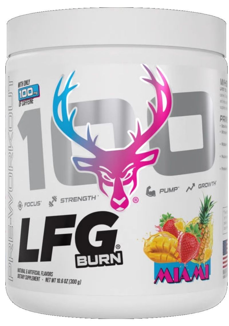 Bucked Up LFG Burn Pre-Workout - 100 Series|Creatine|Mass For Life|