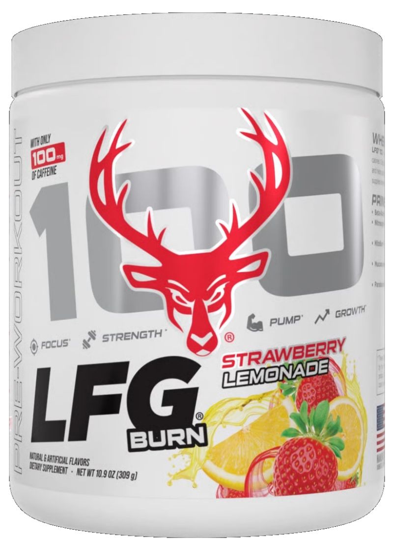 Bucked Up LFG Burn Pre-Workout - 100 Series|Creatine|Mass For Life|