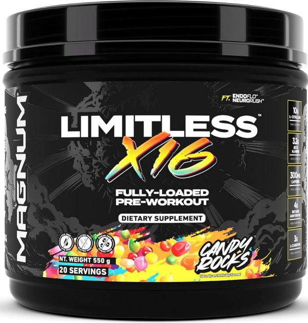 Magnum Nutraceuticals Limitless X16 pre 1