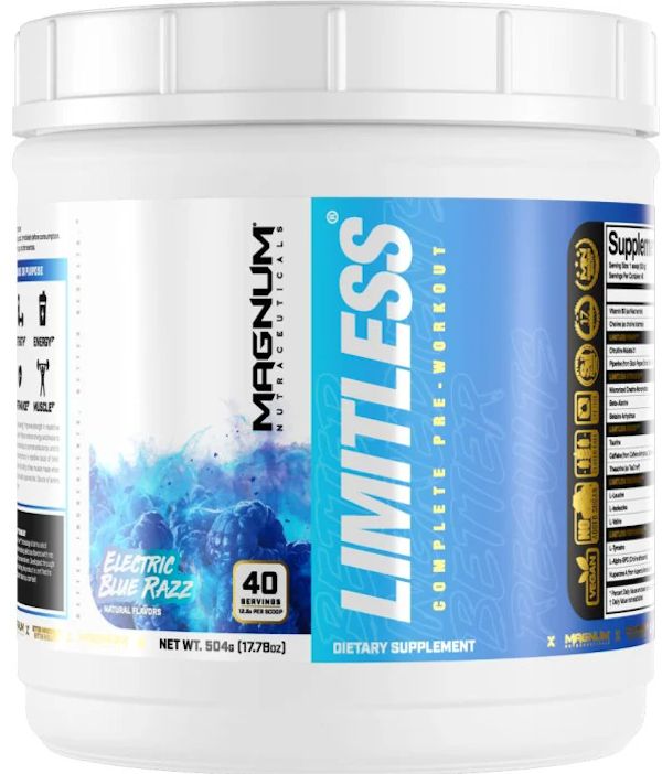 Magnum Nutraceuticals Limitless Pre-Workout n Recovery raz
