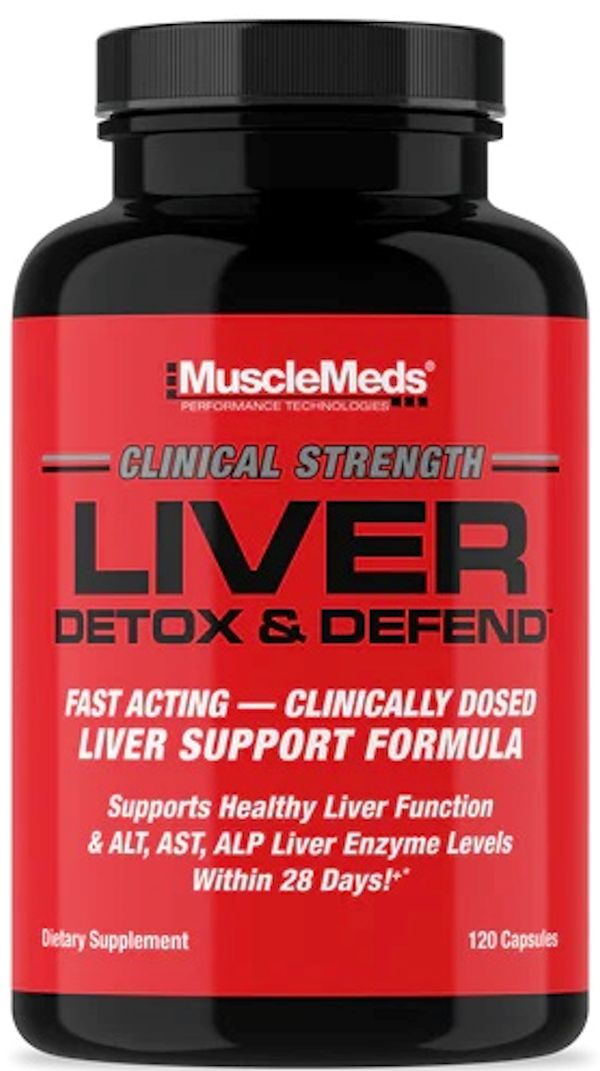 MuscleMeds LIVER DETOX & DEFEND support