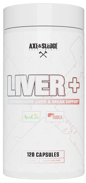 Axe & Sledge LIVER + 120 Capsules|Liver Support|Mass For Life|