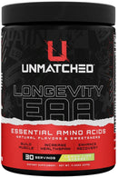 Unmatched Supps Longevity EAA|Glutamine|Mass For Life|