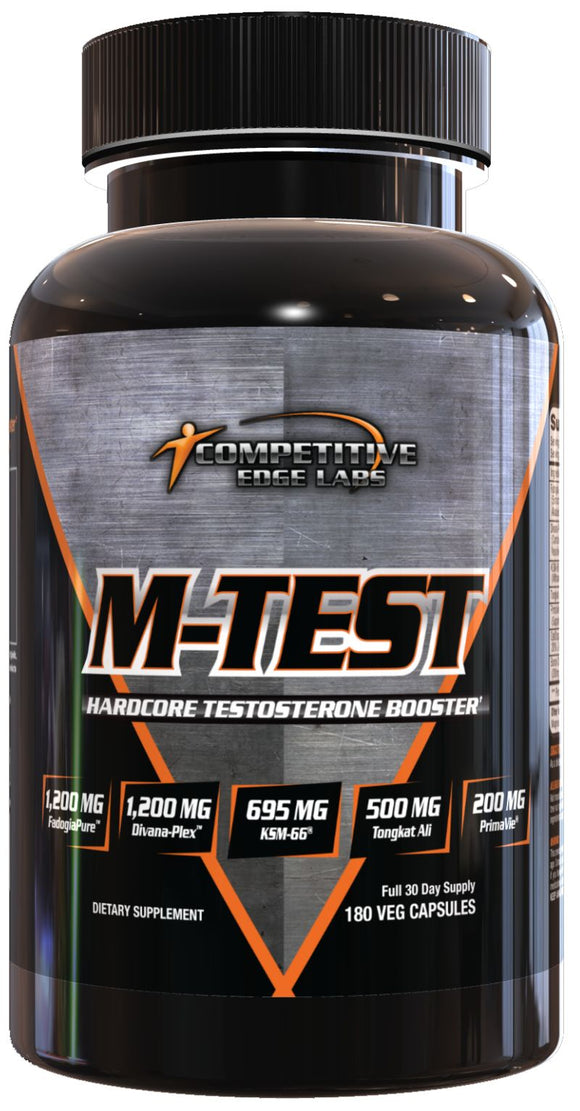 Competitive Edge Labs M-Test Booster 180 Caps|Test Booster|Mass For Life|