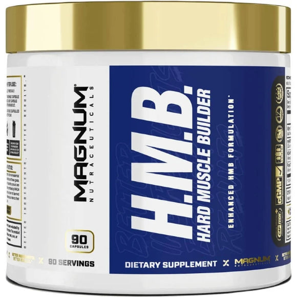 Magnum Nutraceuticals Hard Muscle Builder HMB 90 Capsules|Muscle Builder|Mass For Life|