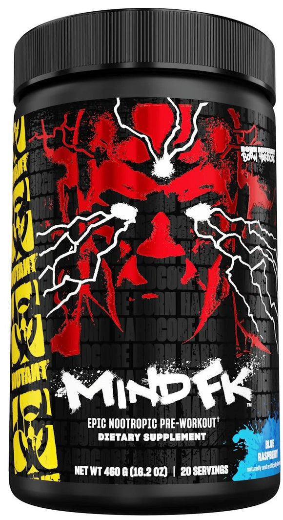 Mutant Mind FK Focus Non-Stim Pre-Workout|Pre-Workout|Mass For Life|