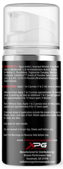 Xtreme Performance Gels XPG MitoBurn Gel Maximum Strength|Fat Burner|Mass For Life|