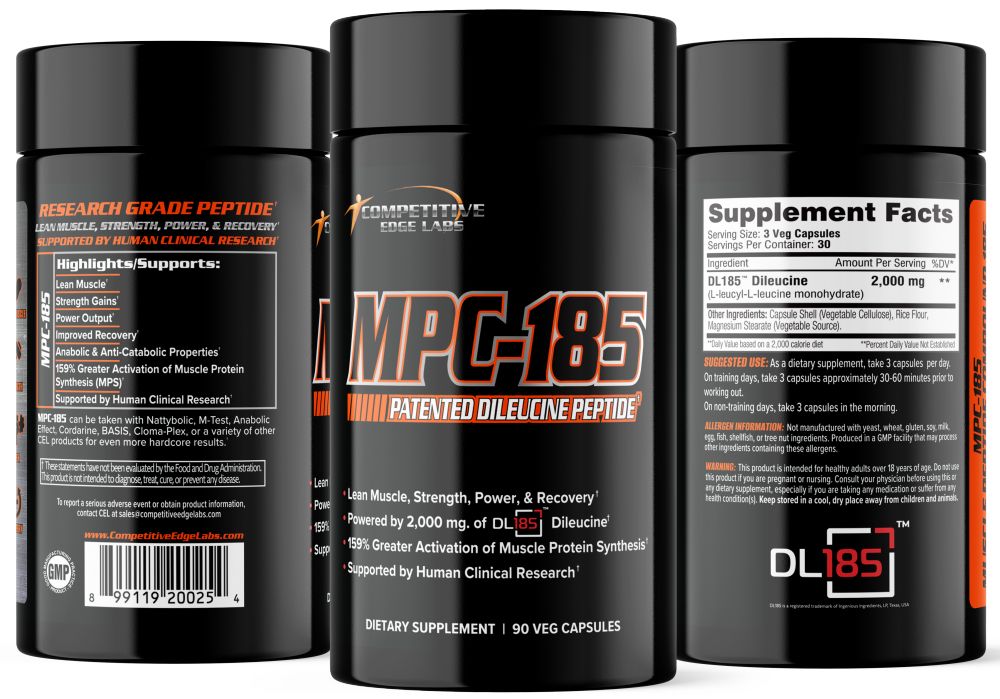 Competitive Edge Labs MPC-185 bottles