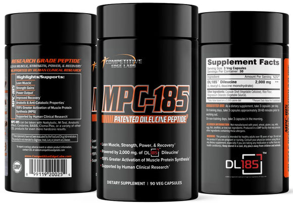 Competitive Edge Labs MPC-185|Muscle Growth|Mass For Life|