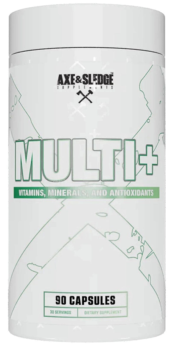 Axe & Sledge Multivitamin 90 Capsules|Multi Vitamin|Mass For Life|