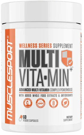 MuscleSport Multi Vita Essential Vitamins, Minerals, Super Greens