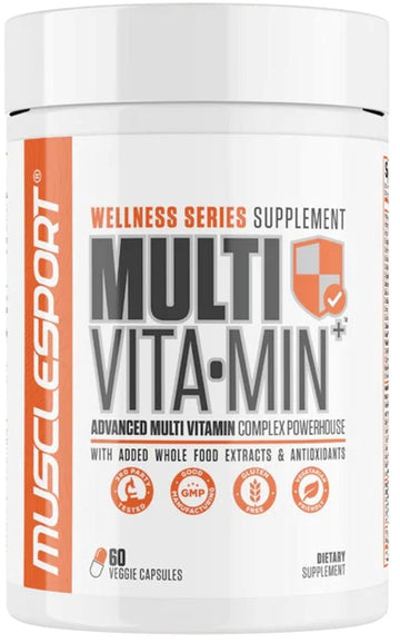 MuscleSport Multi Vita Essential Vitamins, Minerals, Super Greens