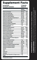 HTLT Supps MultiVit 90 Capsules|Multi Vitamin|Mass For Life|