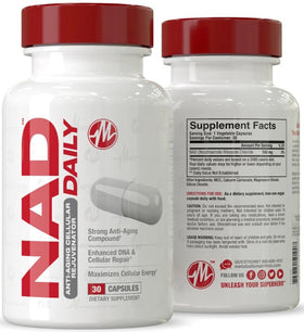 Metabolic Nutrition NAD DAILY|Anti-Aging|Mass For Life|