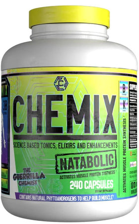 Chemix Natabolic Anabolic 240 Capsules|Test Booster|Mass For Life|