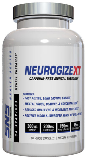 Serious Nutrition Solutions SNS Neurogize XT