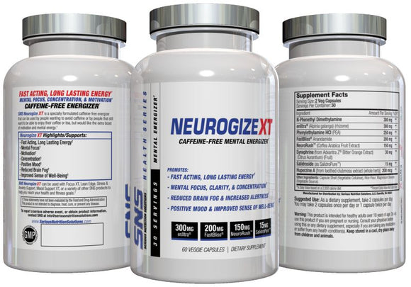 Serious Nutrition Solutions SNS Neurogize XT