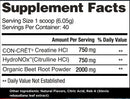 Con-Cret Creatine HCl Plus Nitric Oxide|Muscle Pumps|Mass For Life|