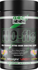 GEC N.O.flo Pre-Workout|Muscle Pumps|Mass For Life|
