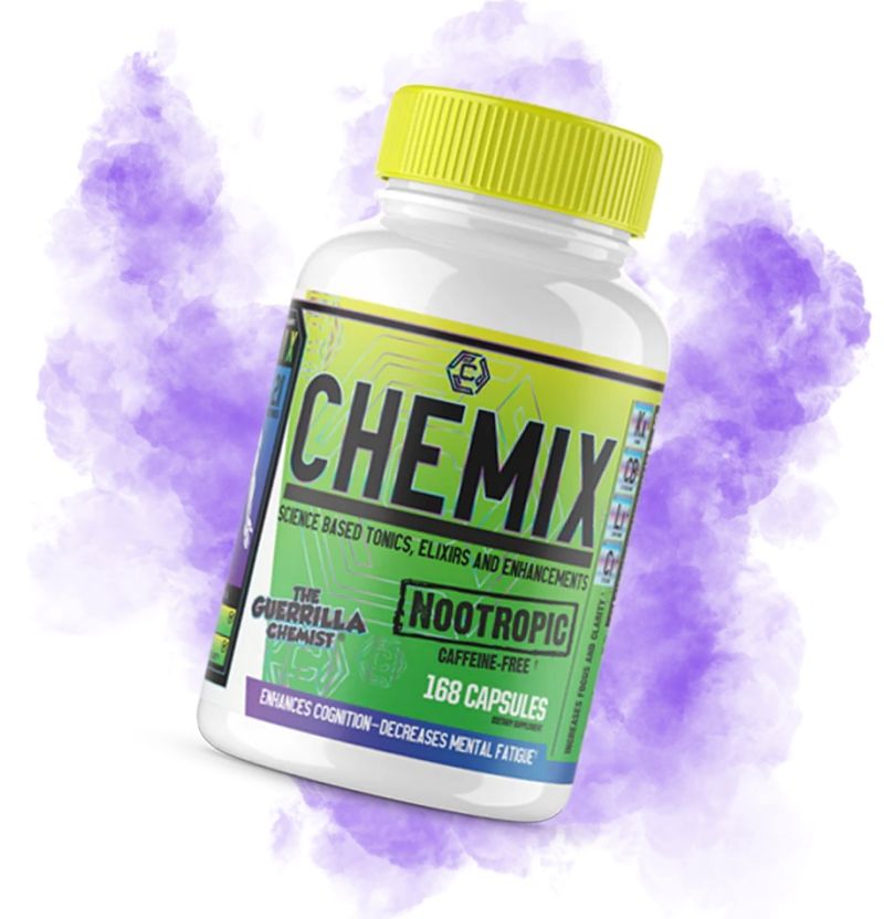Chemix Nootropic Feel Good Caps|Mass For Life|Focus