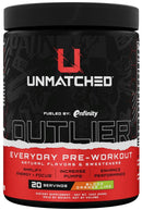 Unmatched Nutrition OUTLIER Raspberry Yuzu|Pre Workout|Mass For Life|