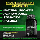 Enhanced Labs Phytoturk 60 Capsules|Test Booster|Mass For Life|