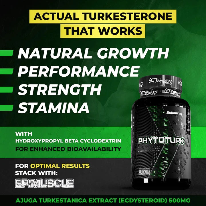 Enhanced Labs Phytoturk 60 Capsules|Mass For Life